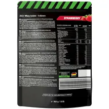Zec+ Nutrition Whey Isolate Erdbeere Pulver 750 g