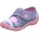 Hausschuh grau/rosa 35