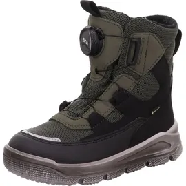 superfit MARS warm gefütterte Gore-Tex Stiefel, SCHWARZ/GRÜN 0000