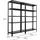 Proregal Mega Deal 2x Schwerlastregal Ares| HxBxT 180x90x40cm Fachlast 125 kg Schwarz