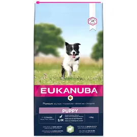 Eukanuba Puppy Small/Medium Lamm & Reis 12 kg