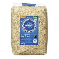 Davert Langkorn Naturreis Vollkorn demeter 1kg