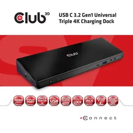 Club 3D CLUB3D CSV-1562 USB-C Passend Fuer Marke (Notebook Dockingstations): Univ