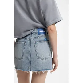 Hugo Jeansrock Damen Mini blau L