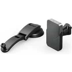 Alogic Matrix+ - Kfz-Halterung für induktives Laden + Kfz-Netzteil + Powerbank m