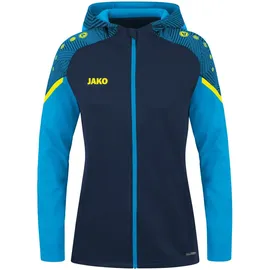 Jako Performance Kapuzenjacke Damen marine/blau 36