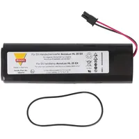 AccuLux Originalakku für Handleuchte Li-Ion 3,7V 5000mAh 18,5 Wh Ex-geschützt passend für Acculux Knicklampe HL25EX ex