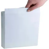 Exacompta 51021E Ringmappe A5 Weiß