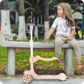MalPlay Scooter mit Sitz Rosa