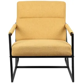 Svita Cocktailsessel CHRIS Polyester 66 x 77 x 82 cm Gelb