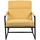Svita Cocktailsessel CHRIS Polyester 66 x 77 x 82 cm Gelb