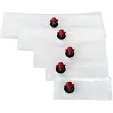 Bag-in-Box-Beutel 1,5L-3L-5L-10L-20L Saftschlauch Saftschlaeuche Weinschlauch (10, 1,5 Liter)