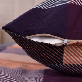 Herding TOM TAILOR Winterbettwäsche + BOLD MOSAIC plum, & Warm coral,