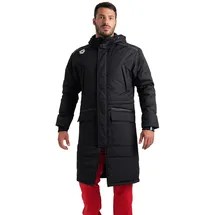 Arena Wärmemantel Team Parka schwarz XL