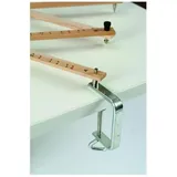 RUMOLD Rumold, Lineal, Pantograph 40 cm, Holz) natur 40cm mit Schraubzwinge