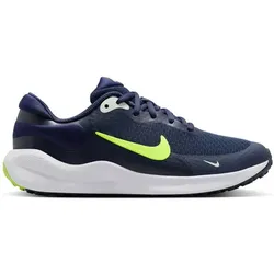 NIKE Kinder Laufschuhe REVOLUTION 7 (GS), MIDNIGHT NAVY/VOLT-VOLT TINT-WHITE, 39