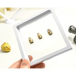 Gadget Master Displayrahmen Set zum staubdichten Einklemmen deiner Lieblings-Mikrocontroller, weiß