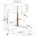 Vogel's TVS 3695 TV-Standfuß 84,2 x 110 x 55,4 cm Weiß Holz/Stahl