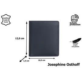 Josephine Osthoff MOOS Geldbörse unisex marine blau