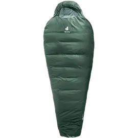 Deuter Mumienschlafsack Orbit 0 SL, Kapuze, Zweiwegereißverschluss, koppelbar, für Damen, ivy-sage