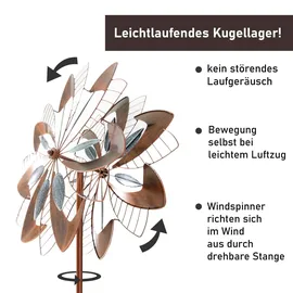 Lemodo Windrad Dandelion 213 cm hoch