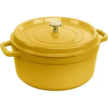 Staub Cocotte 26 cm rund citron