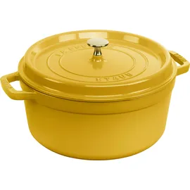 Staub Cocotte 26 cm rund citron