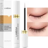 LANBENA Wimpernserum Wimpern Wachstum Lash Serum,Wimpern Serum für Wimpern Wachstum,Augenbrauen Wachstum Serum - Natürliche & sichere Zutaten- 4ML