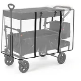 Sekey Bollerwagen Regenschutz für Bollerwagen Faltbar mit Dach, Bollerwagen Zubehör Regenabdeckung aus Hochwertigem Eva-Material, 110 * 60 * 75 cm【Bollerwagen Nicht enthalten】