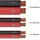 goobay 67732 Lautsprecherkabel 2x1.5 mm2 CCA 10 m rot/schwarz