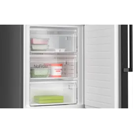 Bosch Serie 4 KGN39OXBT Kühl-Gefrierkombination (363 l, 2030 mm hoch, Dark Inox)