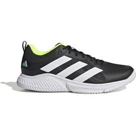 adidas Court Team Bounce 2.0 Damen Core Black/Cloud White/Flash Aqua 37 1/3