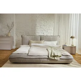 Tom Tailor Pillow Bed 180 x 200 cm Beige