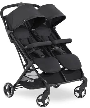 hauck Geschwisterwagen Swift X Duo Black