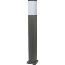 QAZQA Moderne Außen-Pollerleuchte Edelstahl 80 cm IP44 Lieferumfang: E27 LED weiß