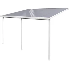Gutta Terrassenüberdachung Typ B 426 x 306 cm weiß