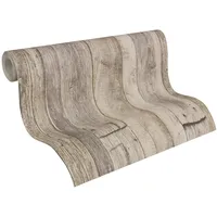 A.S. Création Vliestapete Dekora Natur Tapete in Vintage Holzoptik 10,05 m x 0,53 m beige schwarz Made in Germany 959312 95931-2