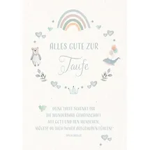 Butzon & Bercker Grußkarte - Alles Gute zur Taufe