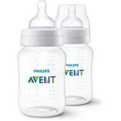 Philips Avent Anti-colic SCY103/02 Babyflasche Anti-Colic 1 m+ 2x260 ml
