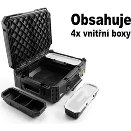 ToughBuilt Werkzeugwagen Kunststoff/Stahl 86 x 56 x 40 cm schwarz mit Rollen