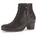 Stiefelette Damen Gr 42 Kalbsleder unifarben Schuhe Stiefelette Trichterabsatz Ankleboots mit Hovercraft Luftkammer-Laufsohle