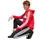 adidas Seasonal Essentials Tiberio 3-Streifen Fleece Jogginganzug Kinder JC7522 - pure ruby/white,