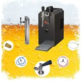 ich-zapfe JET 30K Bierkoffer,Luftpumpe Durchlaufkühler 1-leitig Trockenkühler, 35L/hL, KeyKeg,Untertheke