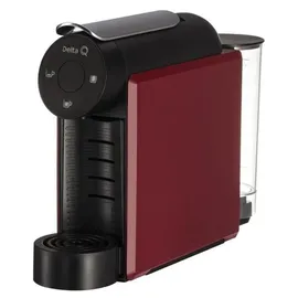 Delta Mini Qool Kapsel-Kaffeemaschine rot