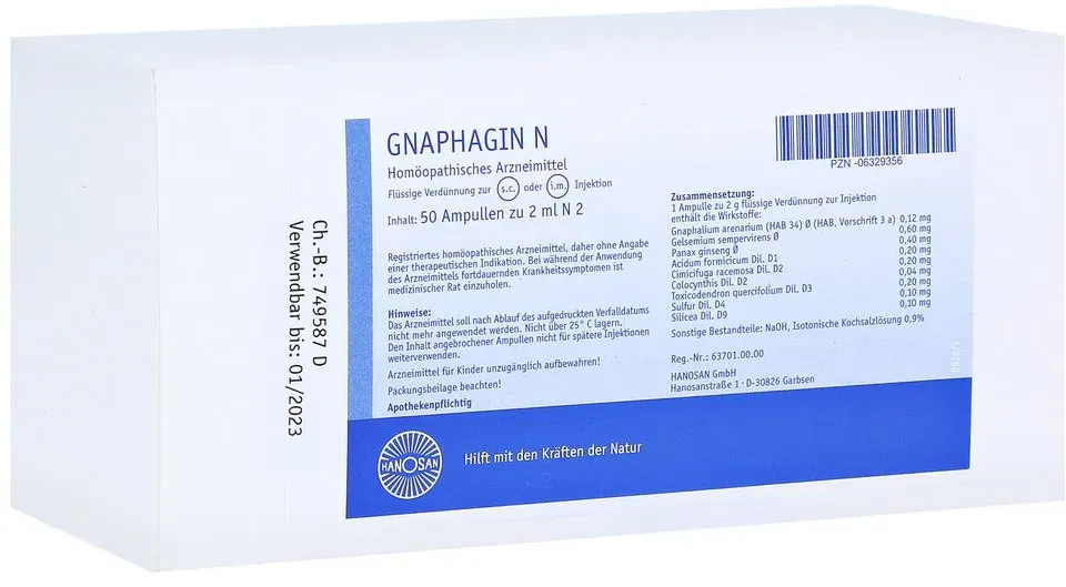 Gnaphagin N Injektionslösung 50X2 ml