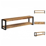 vidaXL TV-Schrank 150 x 30 x 40 cm Mango-Massivholz