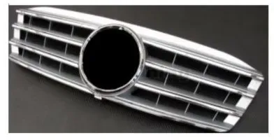 Kühlergrill für Mercedes W203 (00–07) Limousine – 4 Streben, chrom