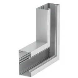 OBO 6279323 Flachwinkel symmetrisch 70x130x300 Aluminium eloxiert GA-SF70130EL