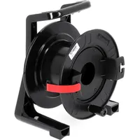 Adam Hall 70224 Kabeltrommel, schwarz,