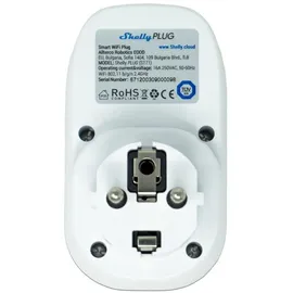 Shelly Plug white Steckdose Wi-Fi